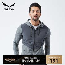 SALEWA hooded knitted jacket couple men and women casual sports spring warm windproof cardigan jacket