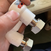 Water heater ppr movable angle valve copper bend loose knot after-sales designated product