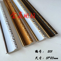 Photo frame lines PS foam photo wall silver European photo frame edge cross stitch frame strip hot sale