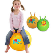 Toddler large horn ball baby inflatable jumping ball fitness toy childrens feeling thick yoga ball