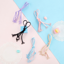 Beauty back thin shoulder strap invisible non-slip underwear accessories cross-hanging neck skirt transparent female chest strap exposed shoulder