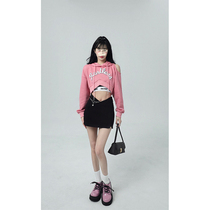 Aunt Barbie Low waist half body dress Women 2022 Spring new design Sensation Hot Girl Bag Hip Skirt Small Short Skirt