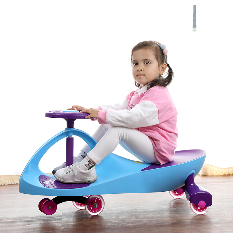 lebei children's twist car infant universal wheel anti roll swing car roller car 1-3-year-old baby niuniu car