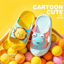 Daddy pig baby slippers summer childrens hole shoes boys and girls childrens non-slip Baotou wear childrens sandals and slippers