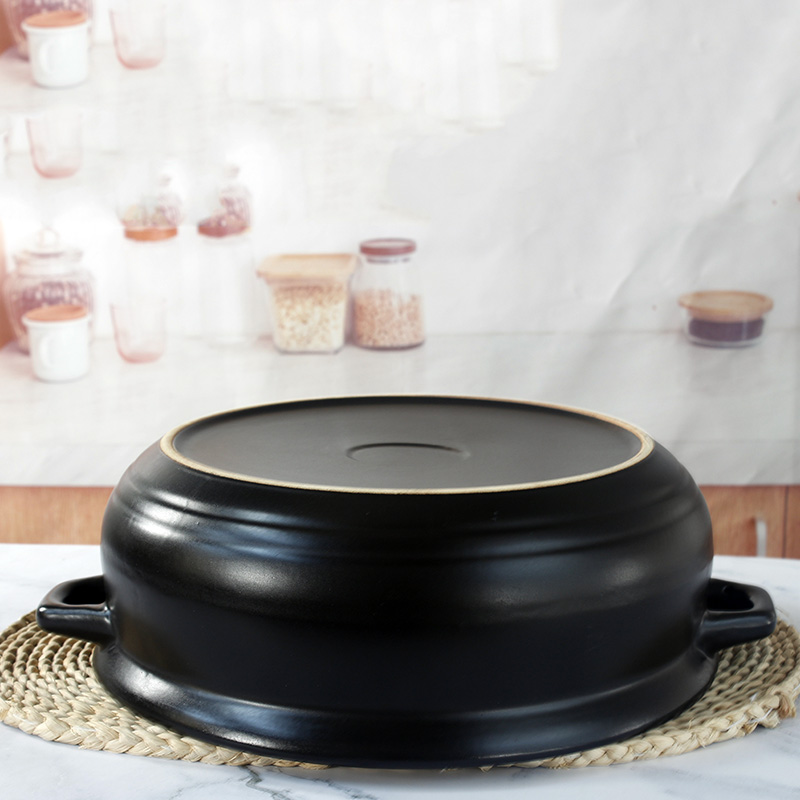 Ceramic sand pot dry cooker hotpot restaurant special high temperature resistant soup extra large casserole ltd. dry'm burning flame stew