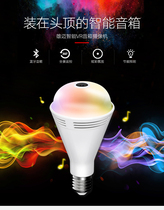 Xiongmai Panoramic 360°Wireless bulb Camera Smart Audio Bluetooth Speaker Remote monitoring Wirless
