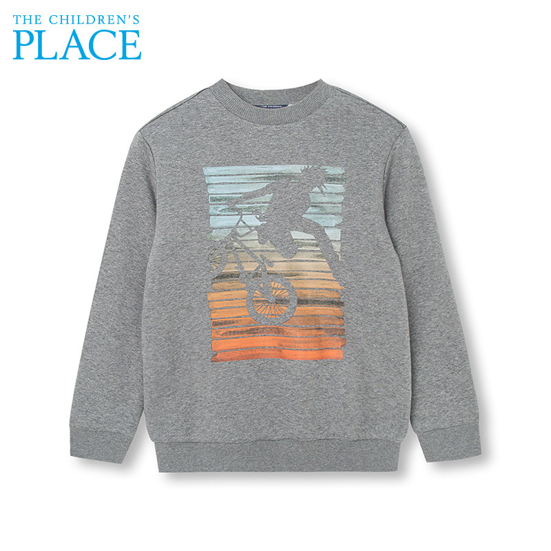 The Children’s Place 男童加绒保暖卫衣 天猫优惠券折后￥49包邮（￥199-150）100~160码2色可选