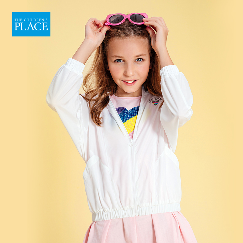 美国The Children’s Place 绮童堡 2020年夏季新款 轻薄女童防晒衣 天猫优惠券折后￥49包邮（￥149-100）110~160码2色可选