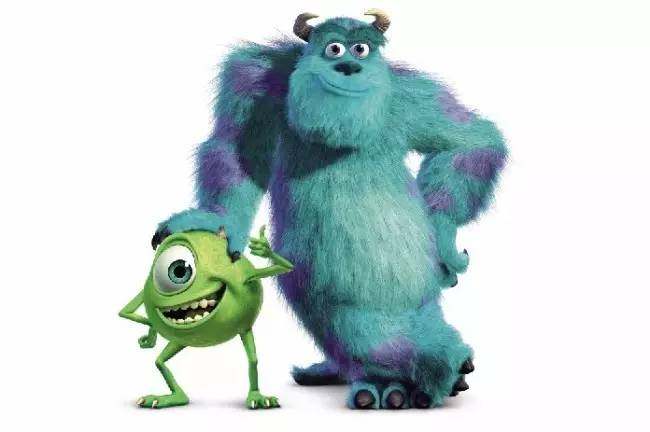 比如《怪兽电力公司》里的毛