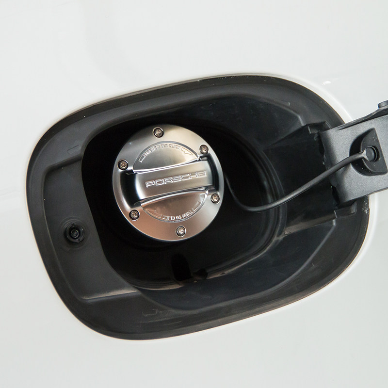 保时捷macan 卡宴 911 boster 918 991铝合金外观加油口盖油箱盖