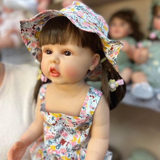 Simulation doll Baby rebirth doll Christmas gift girl toy princess dress up play house doll Bayang
Simulation doll Baby rebirth doll Christmas gift girl toy princess dress up play house doll Bayang