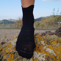 From Switzerland mens autumn and winter sports running fitness long-distance running sports socks quick-dry breathable non-slip wear-resistant outdoor