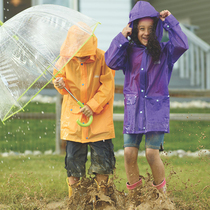 Koreman outdoor children raincoat children transparent light waterproof boys and girls children children Primary School raincoats
