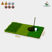 FG Golf multi - functional thread push pad Mini swing practitioner at home training blanket can be customized