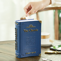 Childrens piggy bank Adult piggy bank Girl boy can cute creative European style drop-proof birthday shaking gift