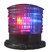 WS301 R solar rotating warning light fire engine alarm indicator police area indicator