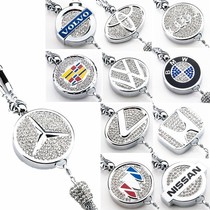 Car Rear-view Mirror Pendant With Drill Mark Insert Drill Advanced Perfume Pendant Boutique Hanging Vehicle Perfume Pendulum