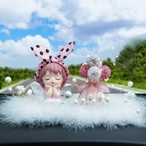 On-board Pendulum Car In-car Middle Control Desk Superior Decoration Supplies Cute Goddess Cash in small petrol car Fragrance fragrance