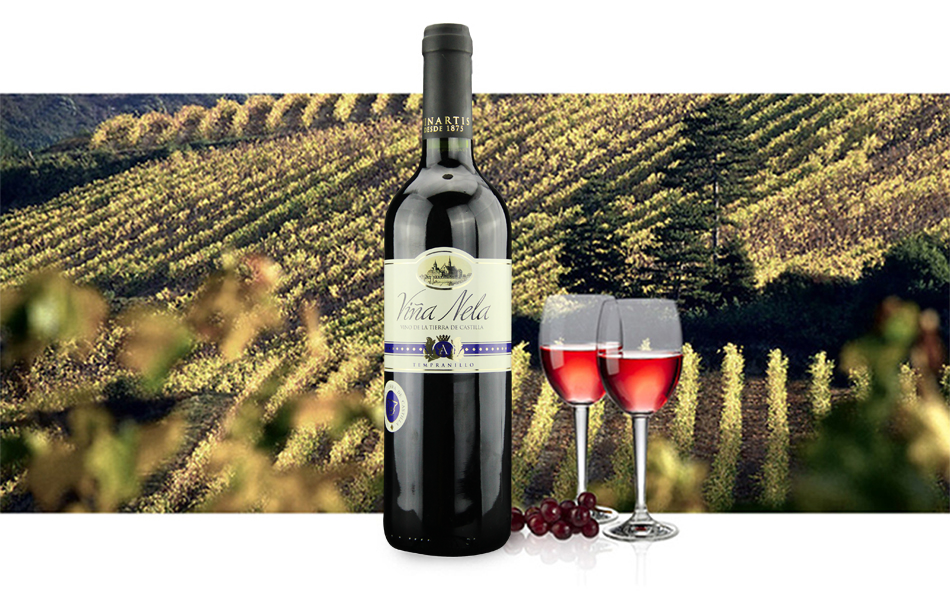 葡德 红酒 西班牙 威那干红葡萄酒 送酒具 六支装 特价 娃哈哈