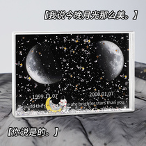 Customized astronaut photo shot photo astronaut creative piece desktop child couple graduation gift Nordic