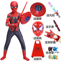 Spider-Man tights Childrens Suit cos Clothing Mens All-Bags Altman Iron Man Clothes
