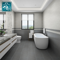 Nordic solid color antique brick 300x600 kitchen bathroom wall tile floor tiles black and white gray tile floor tiles Gray