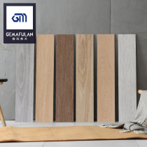 Nordic imitation solid wood pattern floor tiles 150x900 all-ceramic tiles matte floor tiles non-slip Japanese living room