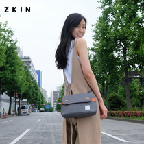 Hong Kong brand Zkin Babylon official website leather anti-water camera shoulder bag leisure bag