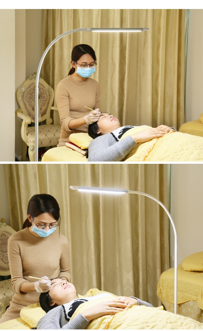 美容灯纹绣落地灯专用护眼led冷光嫁接美睫无影台灯美甲灯具工作