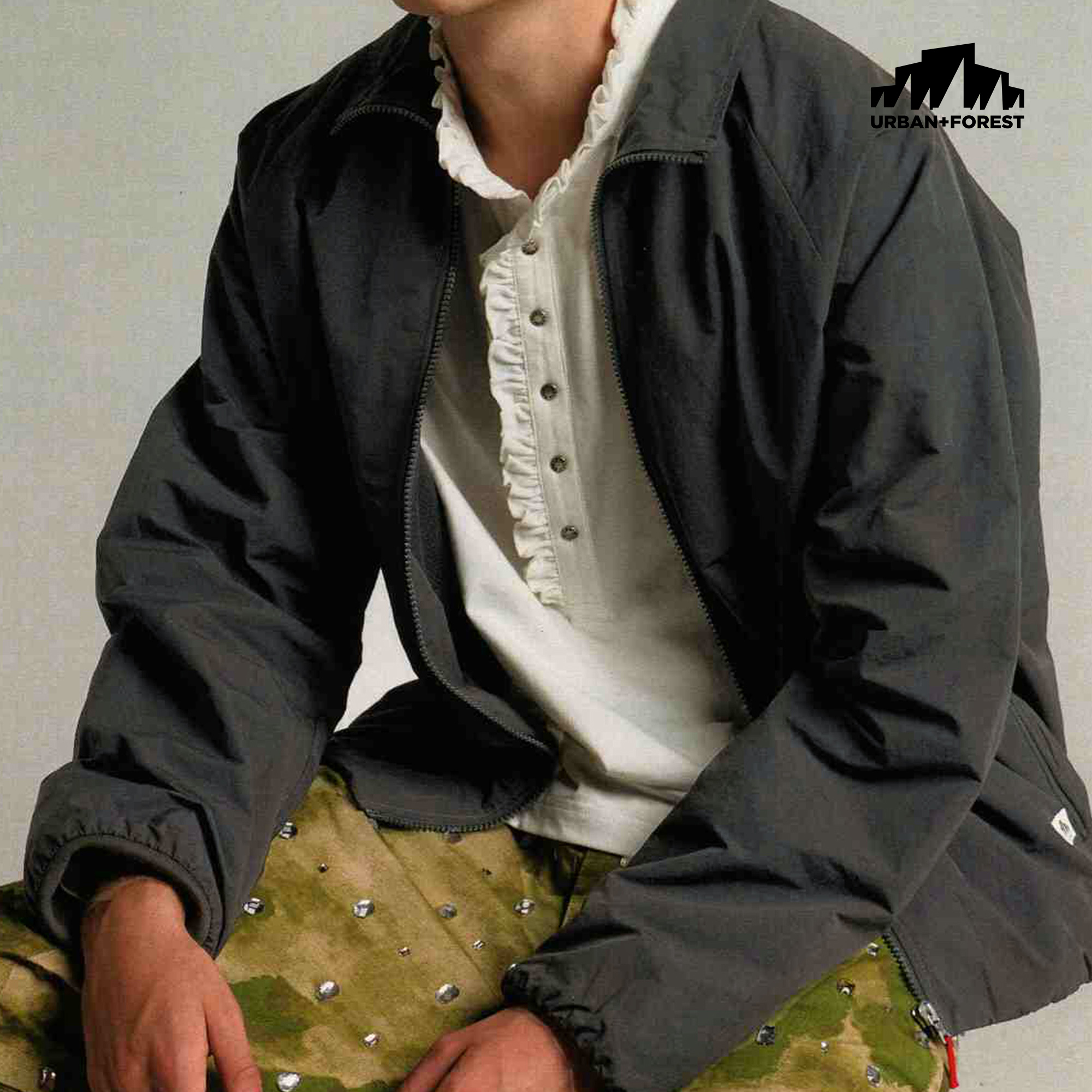 URBAN FOREST(UBFR)户外训练夹克TRACK JACKET
