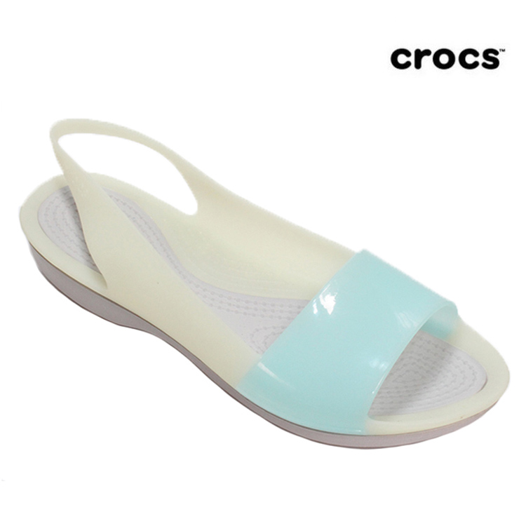 正品crocs女鞋 卡洛驰色彩布骆格沙滩户外洞洞鞋凉鞋