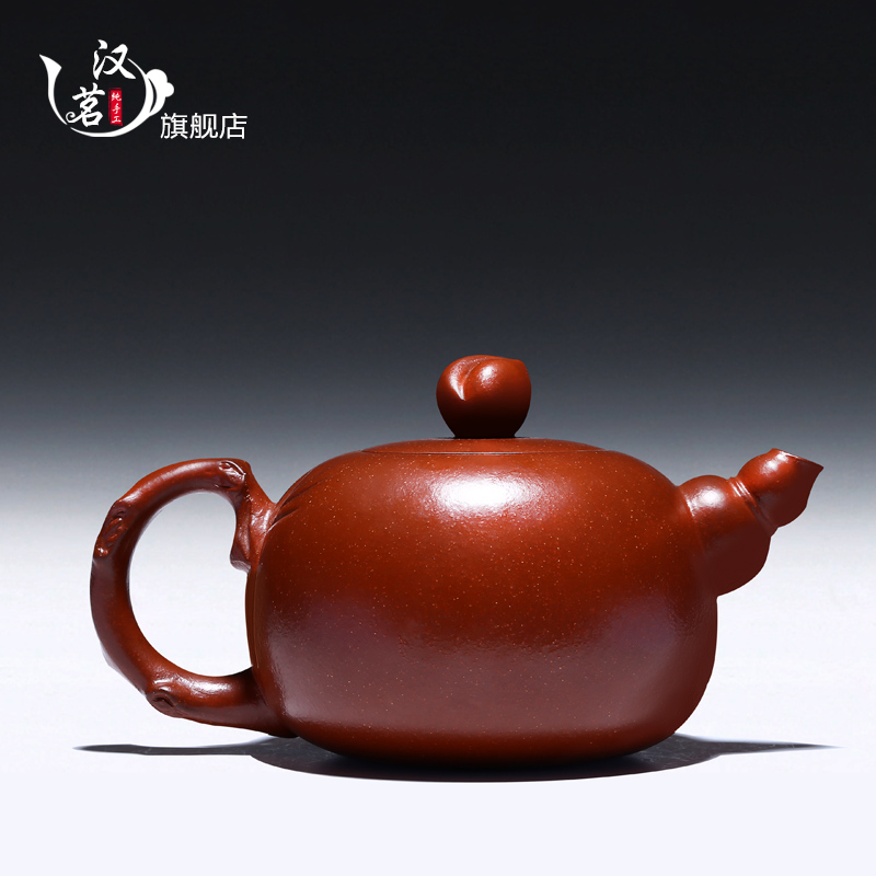 Yixing it pure manual shadow enjoy 】 【 famous ore the qing cement Buddha pot teapot tea tea set