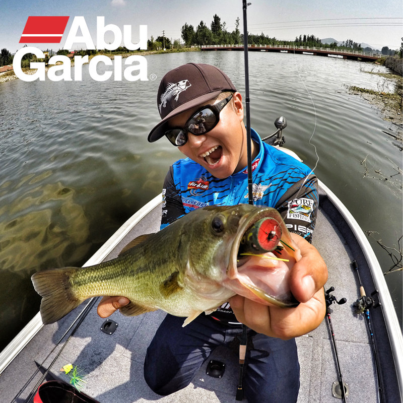 purefishing进口阿布路亚竿直柄枪柄恶棍翘嘴