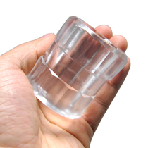 Water soluble TPR weight-bearing scrotum pendant ring chastity lock chastity with alternative toys gay adult products