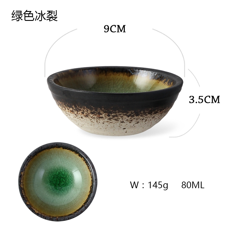 Longed for LH under glaze color 3.5 inch flavour restoring ancient ways opportunely disc deep disc disc snack plate ceramic dishes dish of sauce soy sauce dish