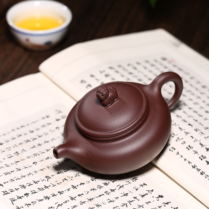 Qiao mu YM yixing masters are it pure manual teapot home outfit tea auspicious the mythical wild animal