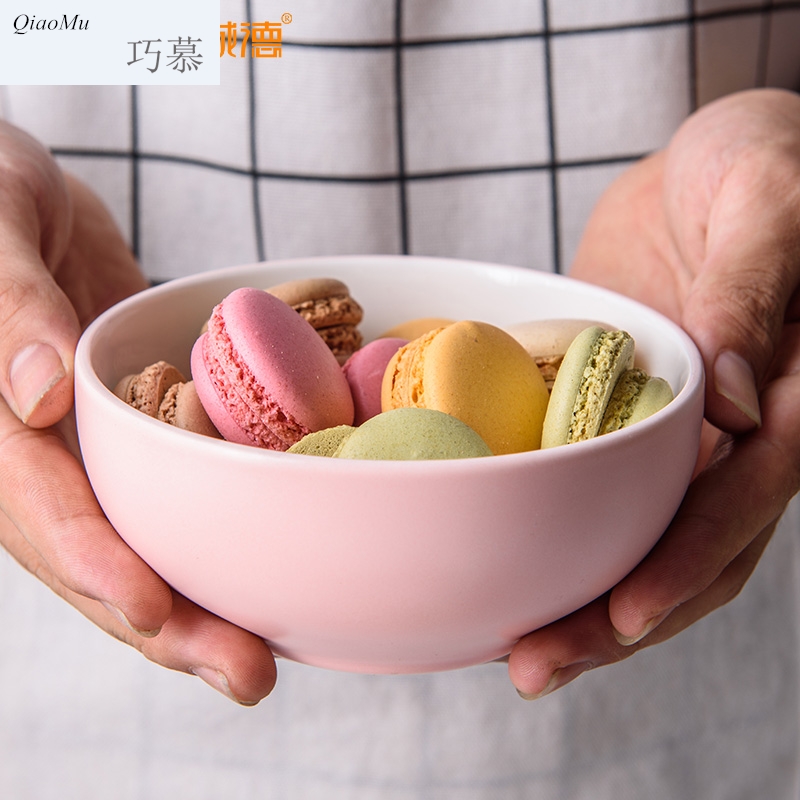 Qiao mu northern dishes dishes contracted household ceramics tableware portfolio snack bowl noodles salad bowl