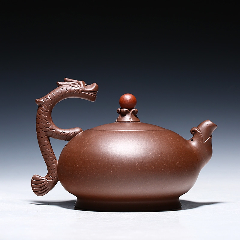 Qiao mu YM yixing ores are it by the pure hand - made tea mercifully dragon purple clay teapot