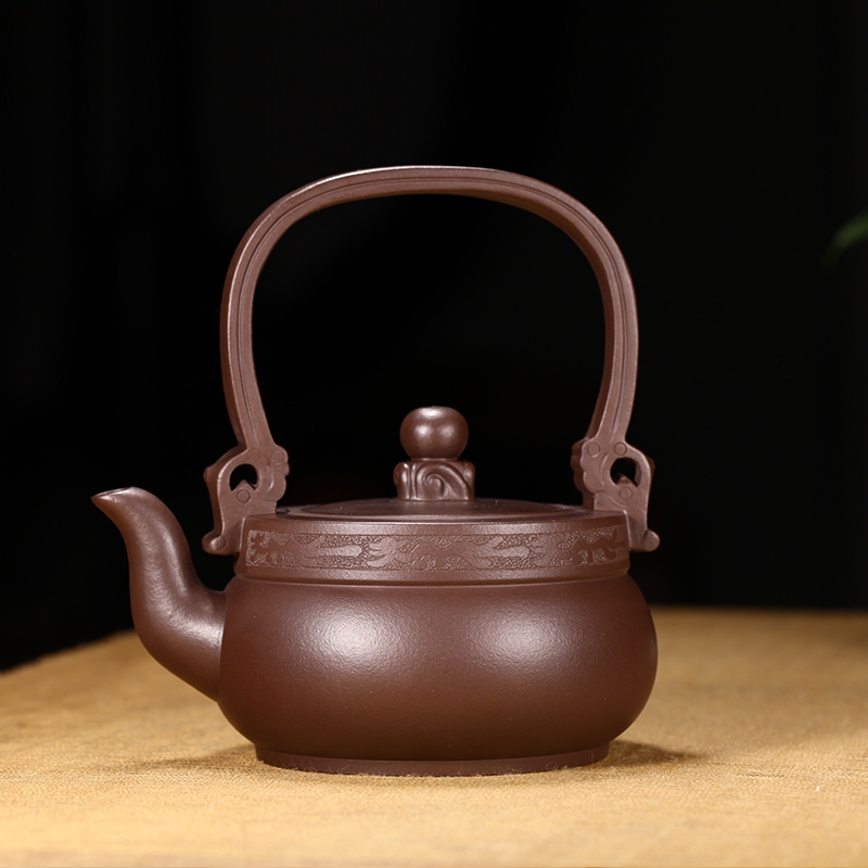 Qiao mu YM yixing ores are it by the pure manual teapot household utensils ancient girder