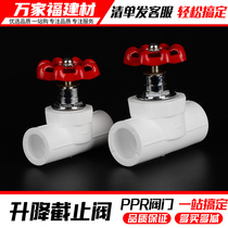 ppr Water Pipe Fittings Hot Molten Copper Lift-off Valve Water Switch 2025324 Separated Household Pipe Joint Valve