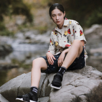 Devils Hand short sleeve shirt subreef dark Island vintage American street oldschool No return no change