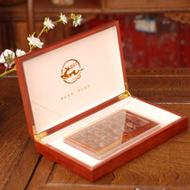 Northeast Antler Pieces Red Pink Flakes Solid Wood Composite Gift Box Business Delivery Gifts Middle Aged Nourishing Goods Year Goods Festival Goods