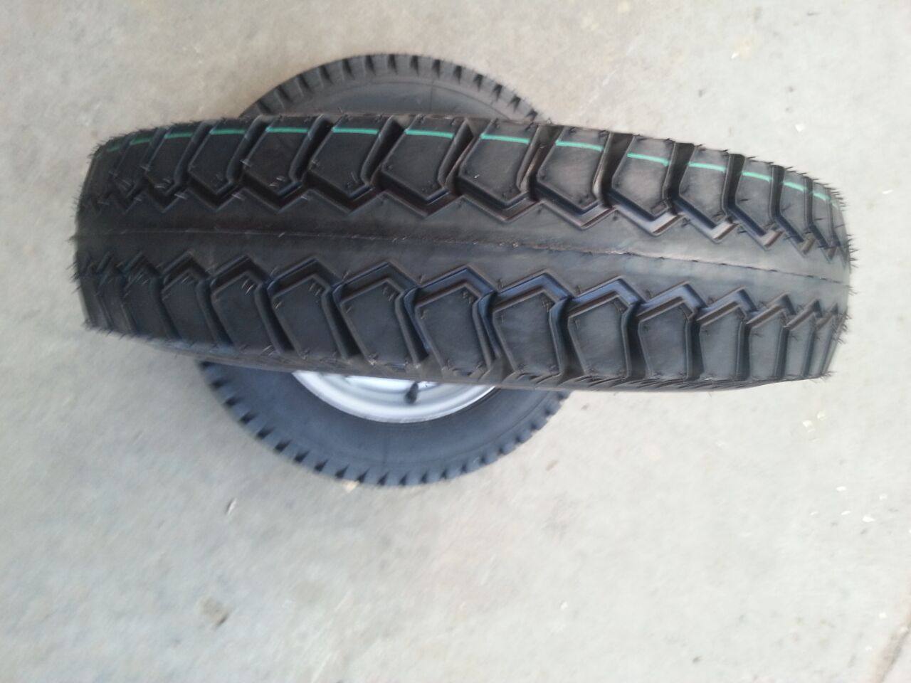 加厚加宽8层级三元轮胎(富尔捷)4.00/5.00-12轮胎摩托车内外胎