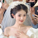 새로운 스타일 신부 베일 머리 장식, 결혼 증명서, 꽃 복고풍 헤어 액세서리, 꿈꾸는 공화국 스타일 사진 웨딩 하이 엔드 웨딩 액세서리 새로운 스타일 신부 베일 머리 장식, 결혼 증명서, 꽃 복고풍 헤어 액세서리, 꿈꾸는 공화국 스타일 사진 웨딩 하이 엔드 웨딩 액세서리
