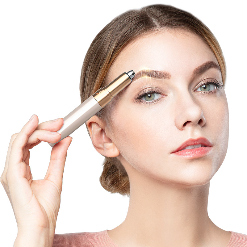 oes电动修眉刀女用自动修眉毛神器安全型修剪器充电式女士刮眉仪