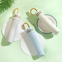 Ultra light heaven umbrella sunscreen black glue anti-ultraviolet small folding portable umbrella sunny and rain-covered sun umbrella female