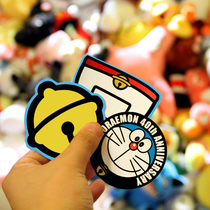 Doraemon suitcase notebook anime ipad water Cup cartoon suitcase sticker computer sticker waterproof