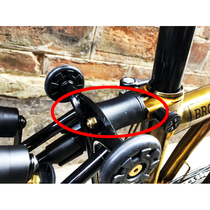 Small cloth folding car shock absorber kit titanium alloy screws black gold titanium three colors