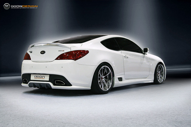 hyundai genesis(rohens-coupe) ixion body kits劳恩斯酷派包围