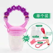 Molar stick bé teether trong suốt cắn nhai đồ chơi động vật không chứa bpa silicone mềm không độc hại - Gutta-percha / Toothbrsuh / Kem đánh răng